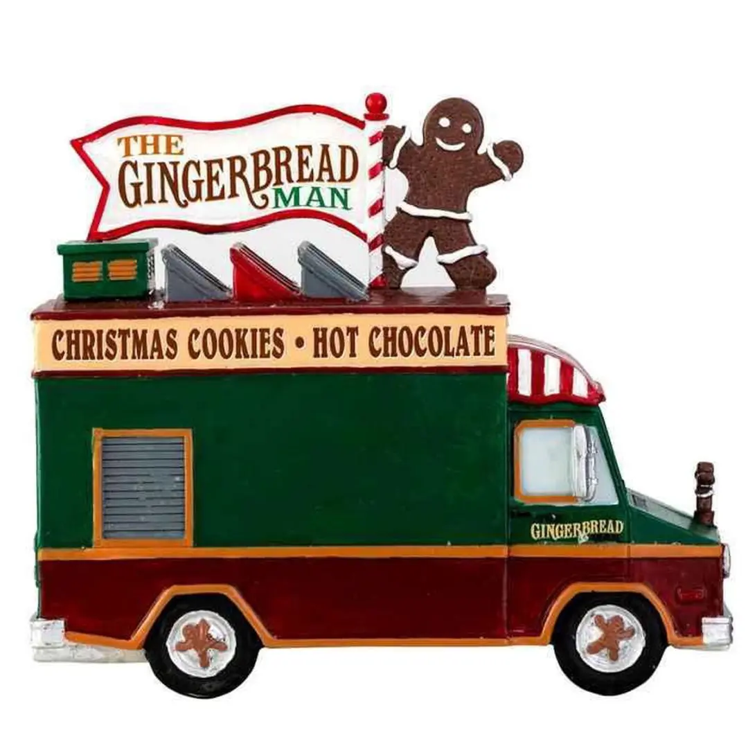 Lemax The Gingerbread Man 2017 Set - 3 Stuks - Meerkleurig