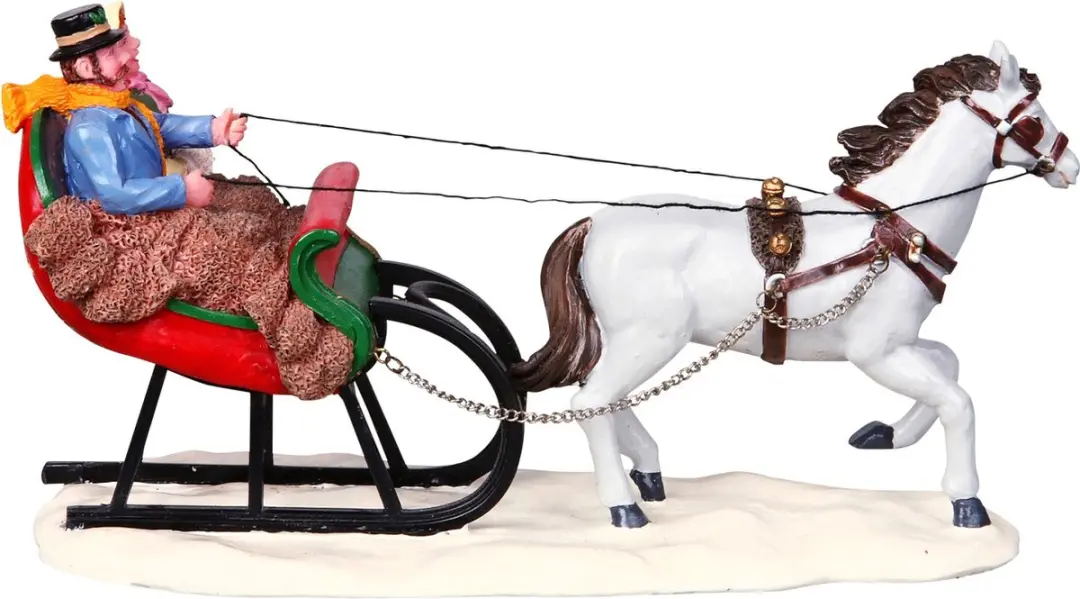 Lemax Sleigh Ride Kersthuisjes