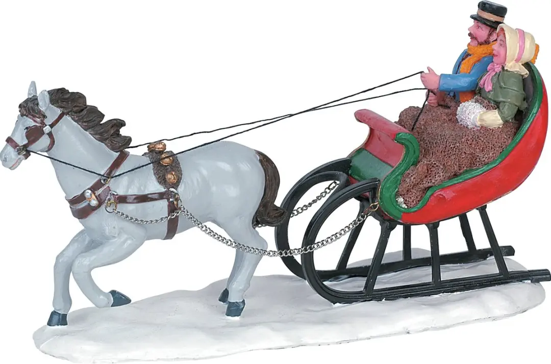 Lemax Sleigh Ride Kersthuisjes