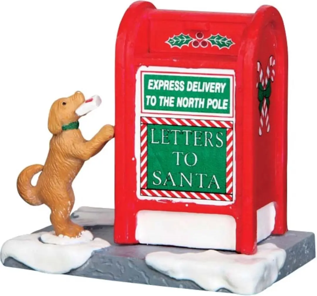 Lemax Santa's Mailbox Kersthuisje