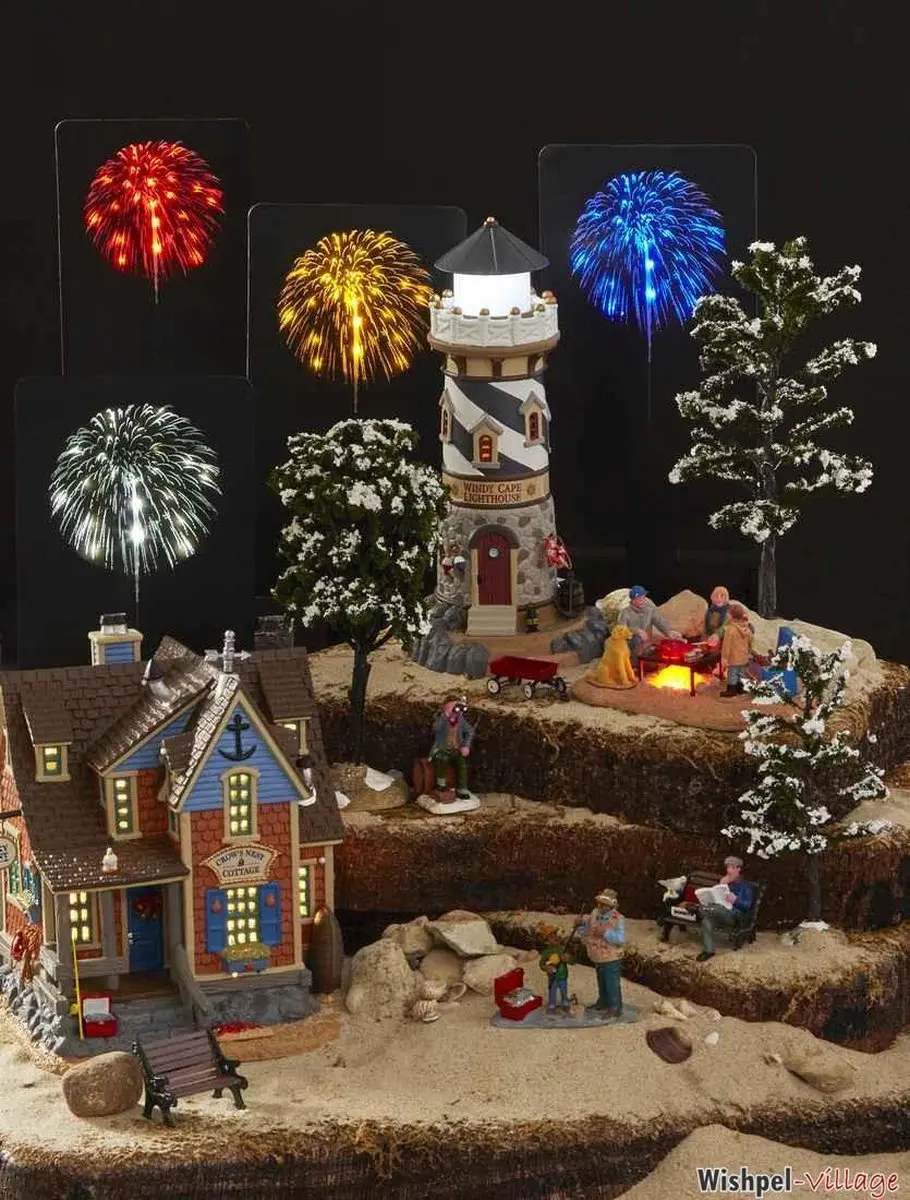 Lemax Conifer Tree Medium 2016 - Kleurrijk