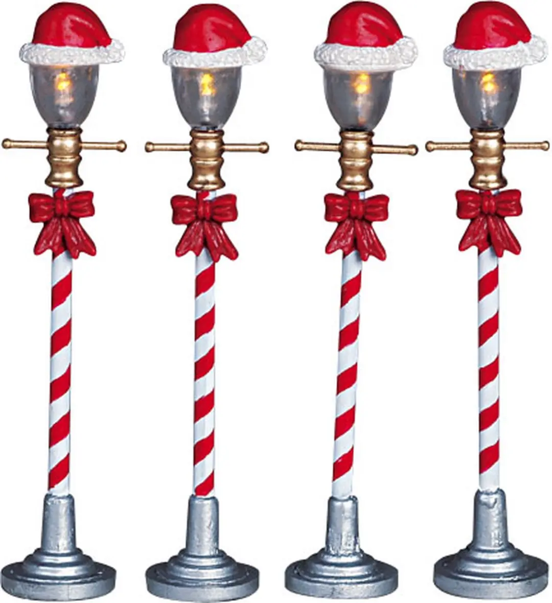 Lemax Santa Hat Street Lamp