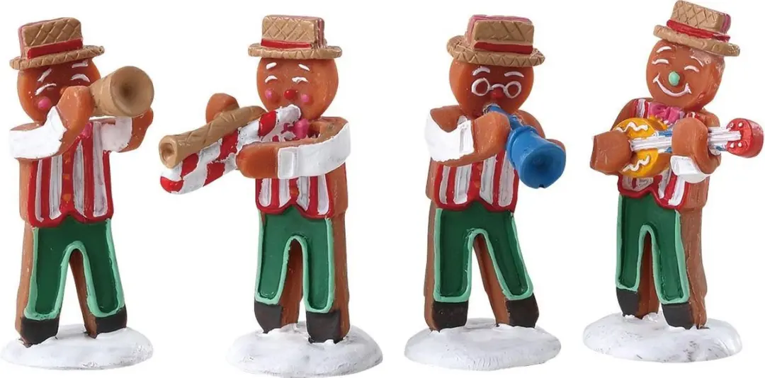 Lemax Gingerbread Jazz Set