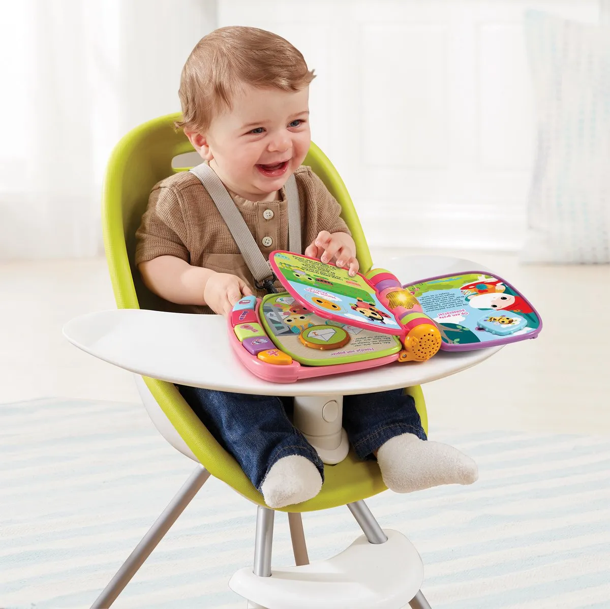 VTech Baby Dierenvriendjes Liedjesboek Roze