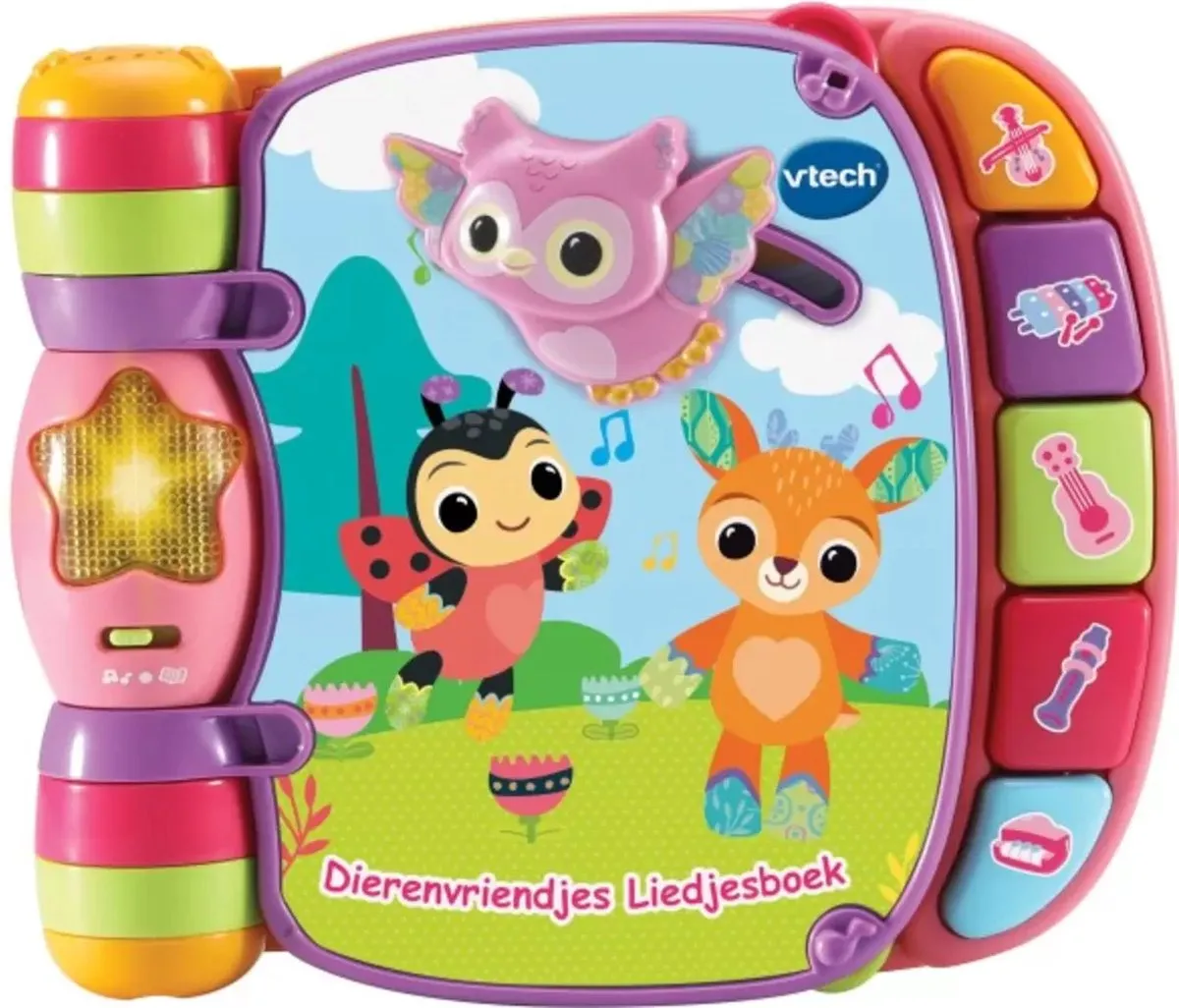 VTech Baby Dierenvriendjes Liedjesboek Roze