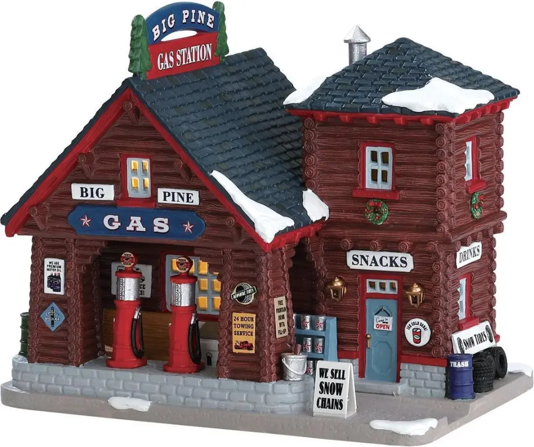 Lemax Big Pine Gas Station