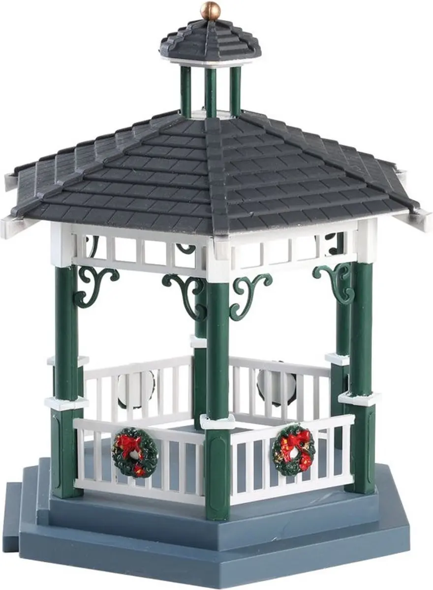 Lemax Victorian Park Gazebo - Meerkleurig