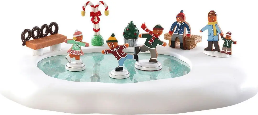 Lemax Gingerbread Skating Pony