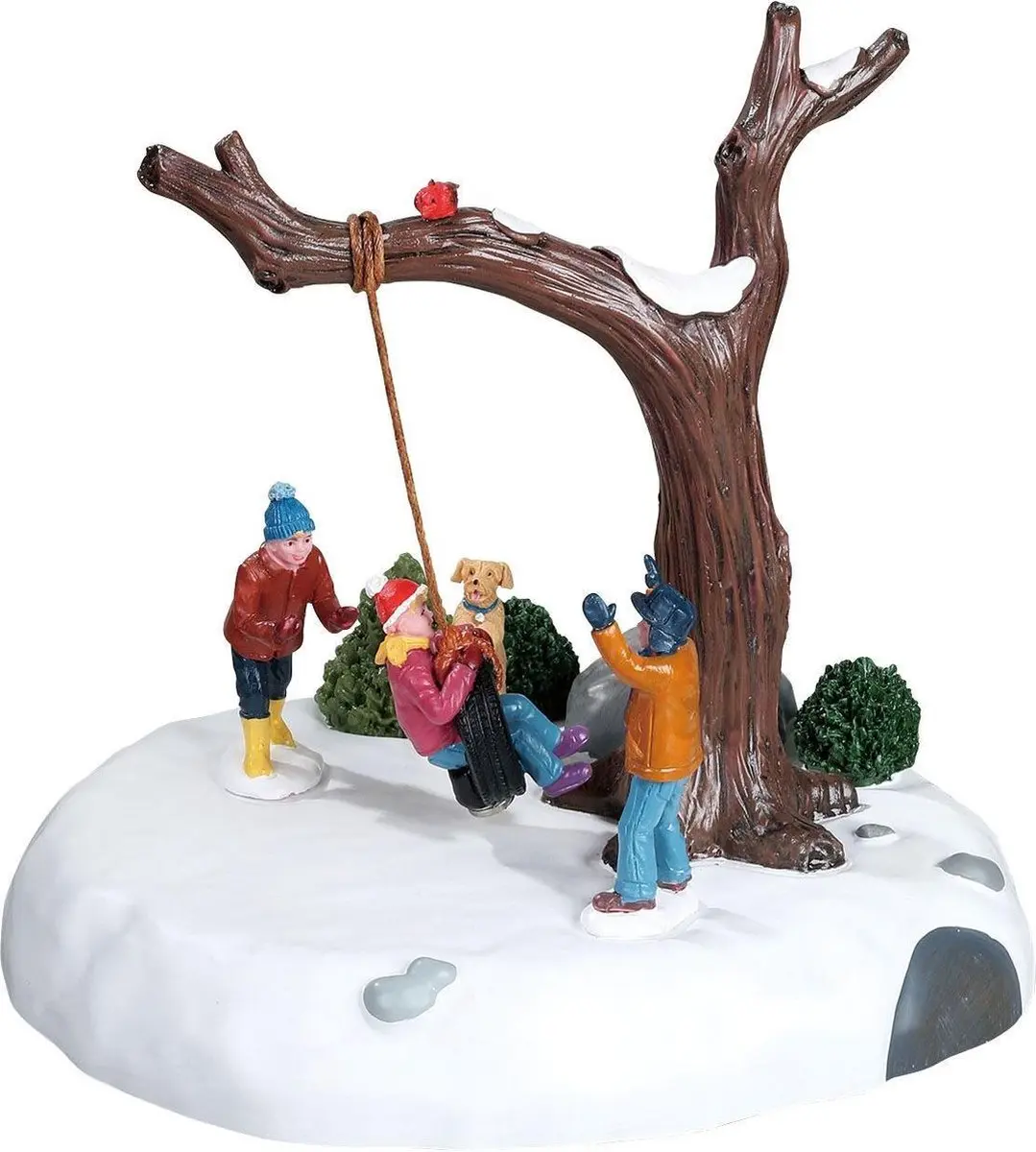 Lemax Tire Swing Twirl Figuur