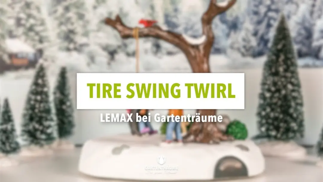Lemax Tire Swing Twirl Figuur - Animatie - Neutraal