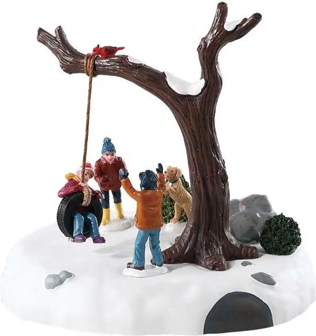 Lemax Tire Swing Twirl Figuur - Animatie - Neutraal