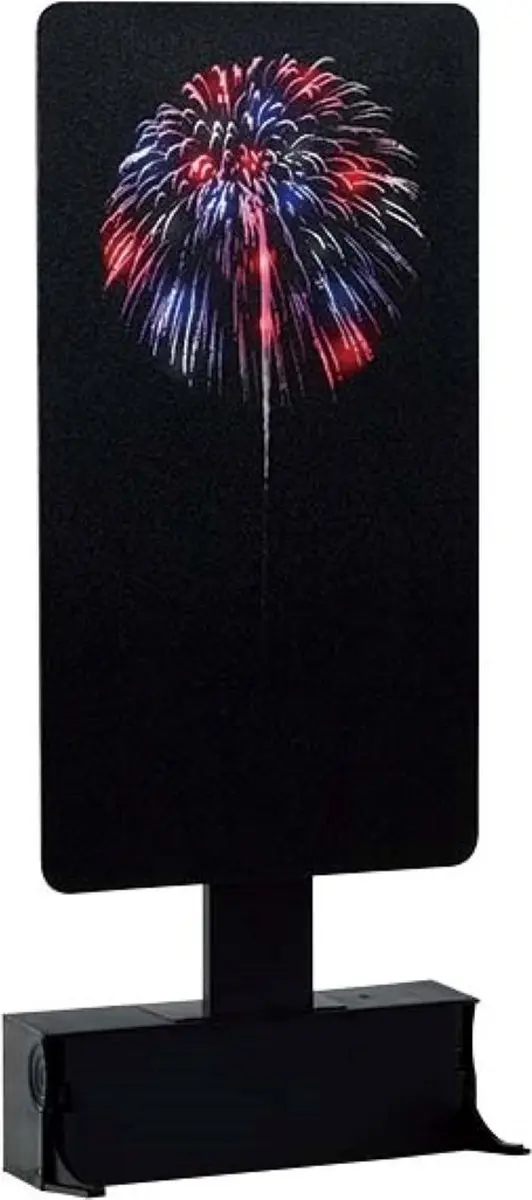 Lemax Red White & Blue Fireworks