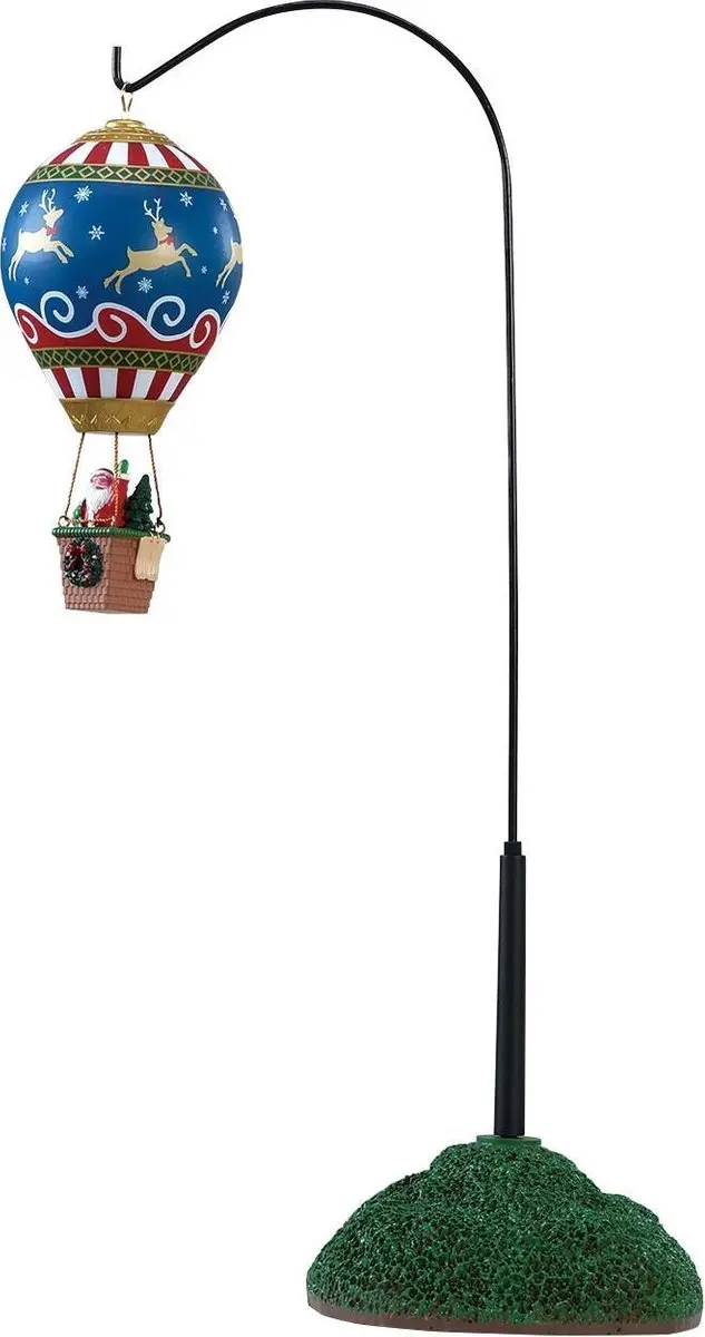 Lemax Reindeer Hot Air Balloon