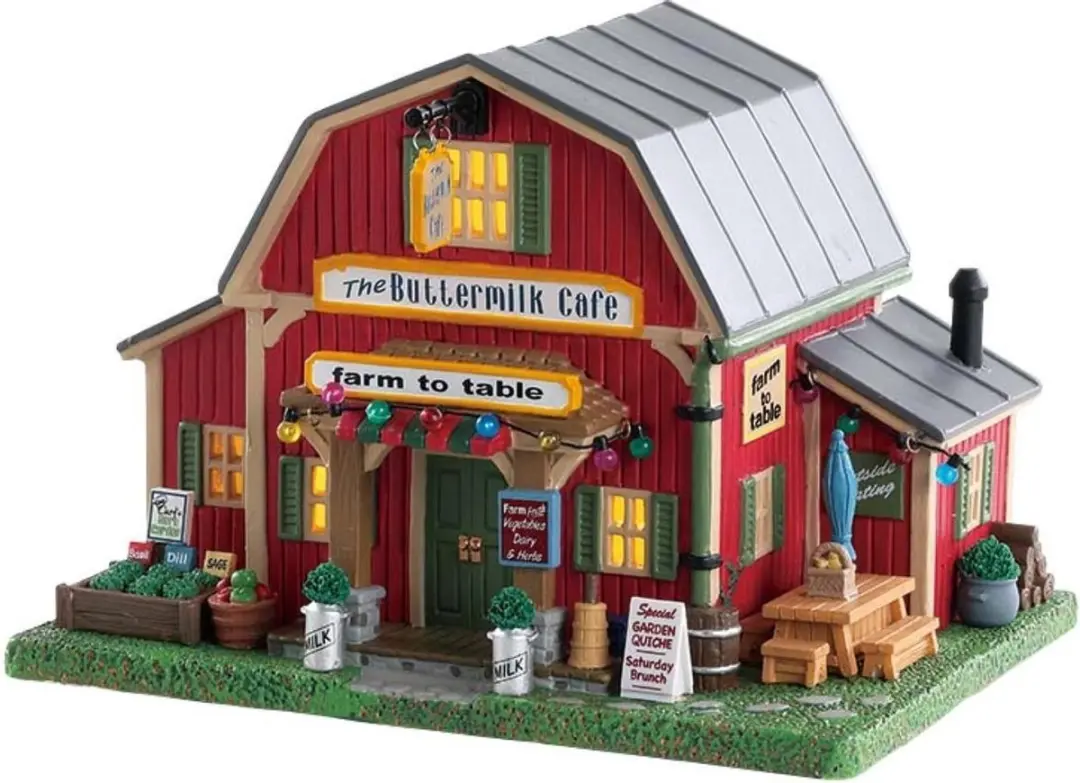 Lemax Delightful Dip Chocolate Shop Kersthuisjes & Kerstdorpen - 4,5V - afbeelding 6 van 6