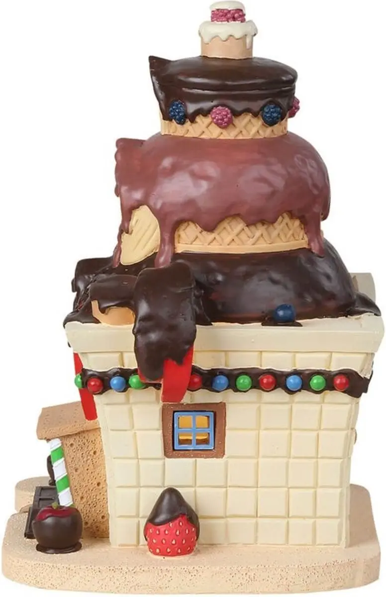 Lemax Delightful Dip Chocolate Shop Kersthuisjes & Kerstdorpen - 4,5V