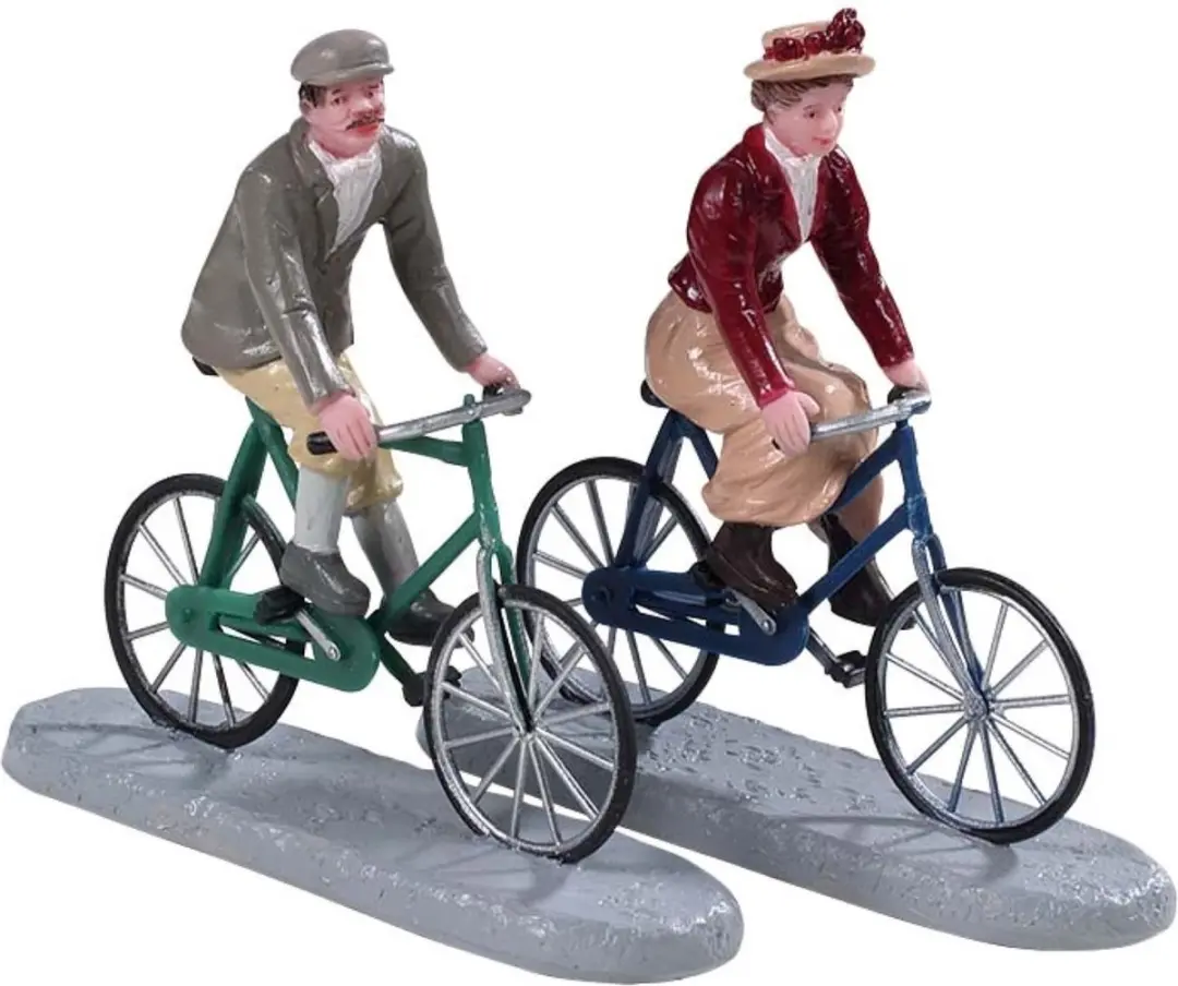 Lemax Bike Ride Date Kersthuisjes Set