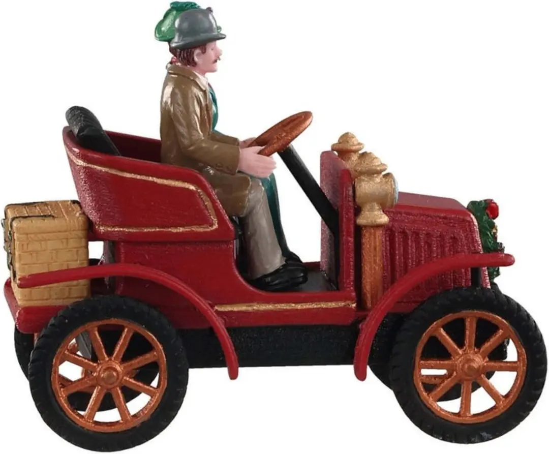 Lemax First Car In Town Figuur - Neutraal