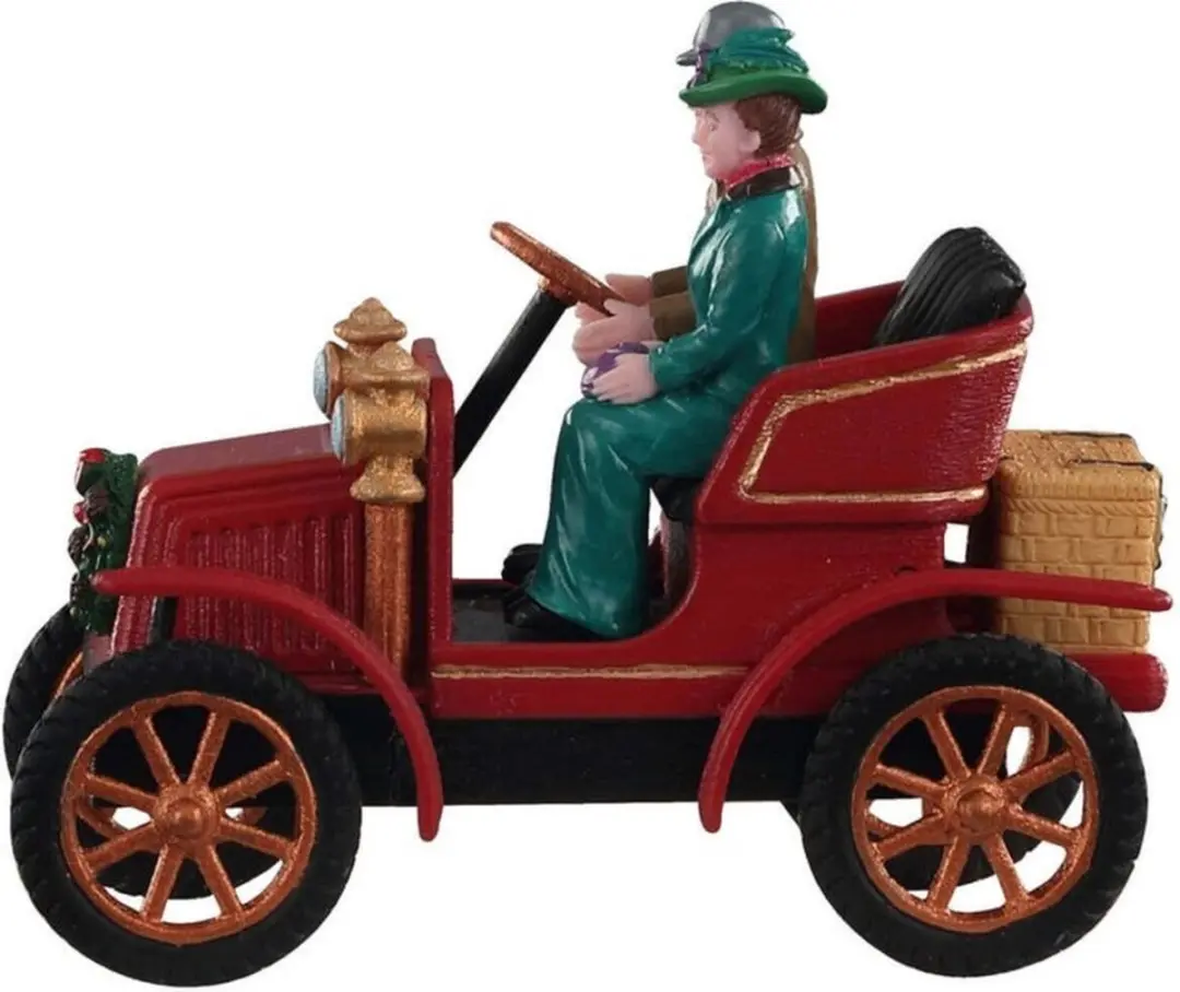 Lemax First Car In Town Figuur - Neutraal