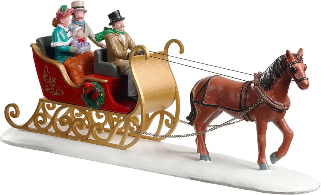 Lemax Victorian Sleigh Ride Figuur