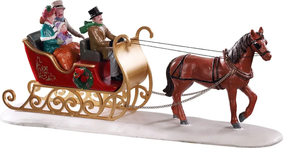 Lemax Victorian Sleigh Ride Figuur - Neutraal - afbeelding 6 van 6