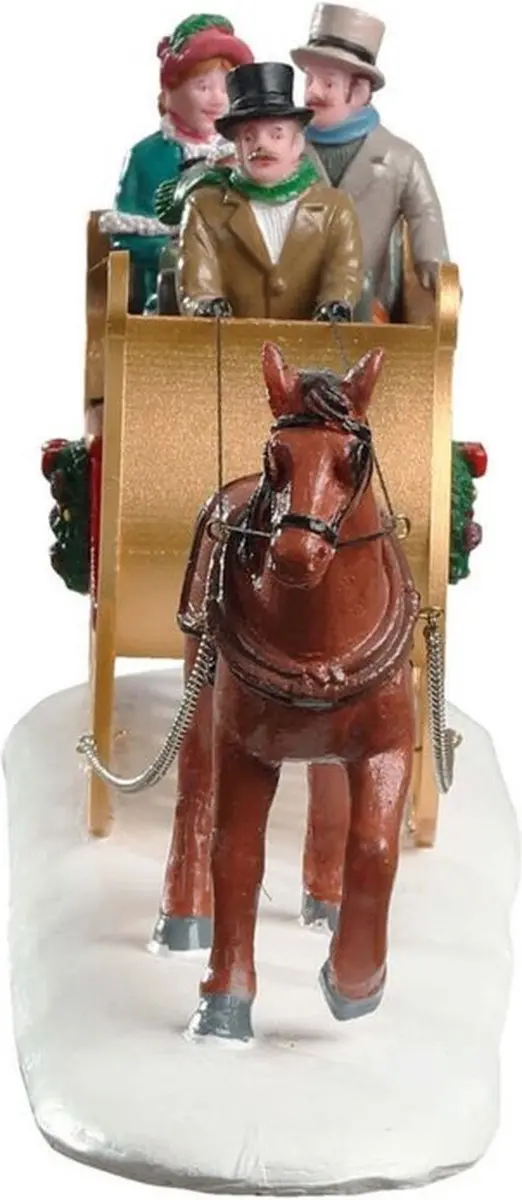 Lemax Victorian Sleigh Ride Figuur - Neutraal