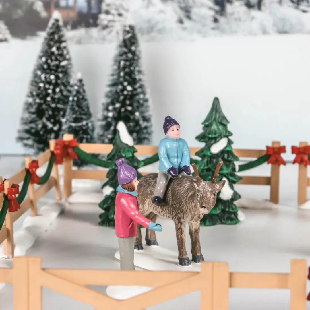 Lemax Reindeer Petting Zoo Figuur - Neutraal - afbeelding 6 van 6