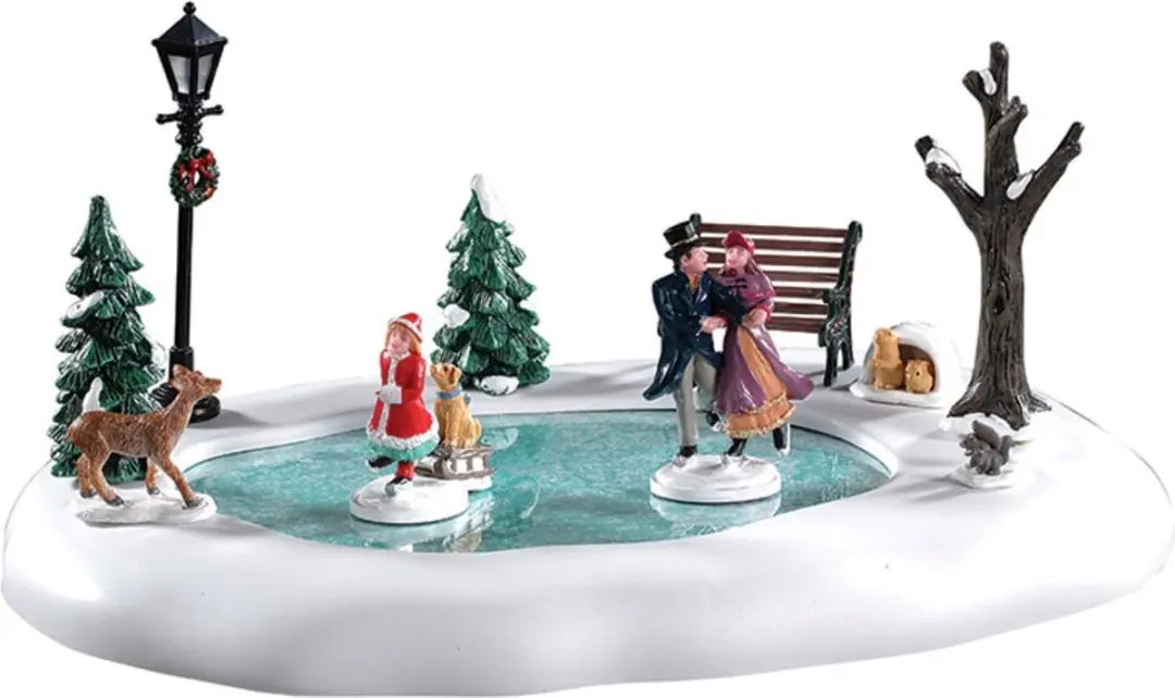 Lemax Victorian Skaters Kersthuisjes & Kerstdorpen