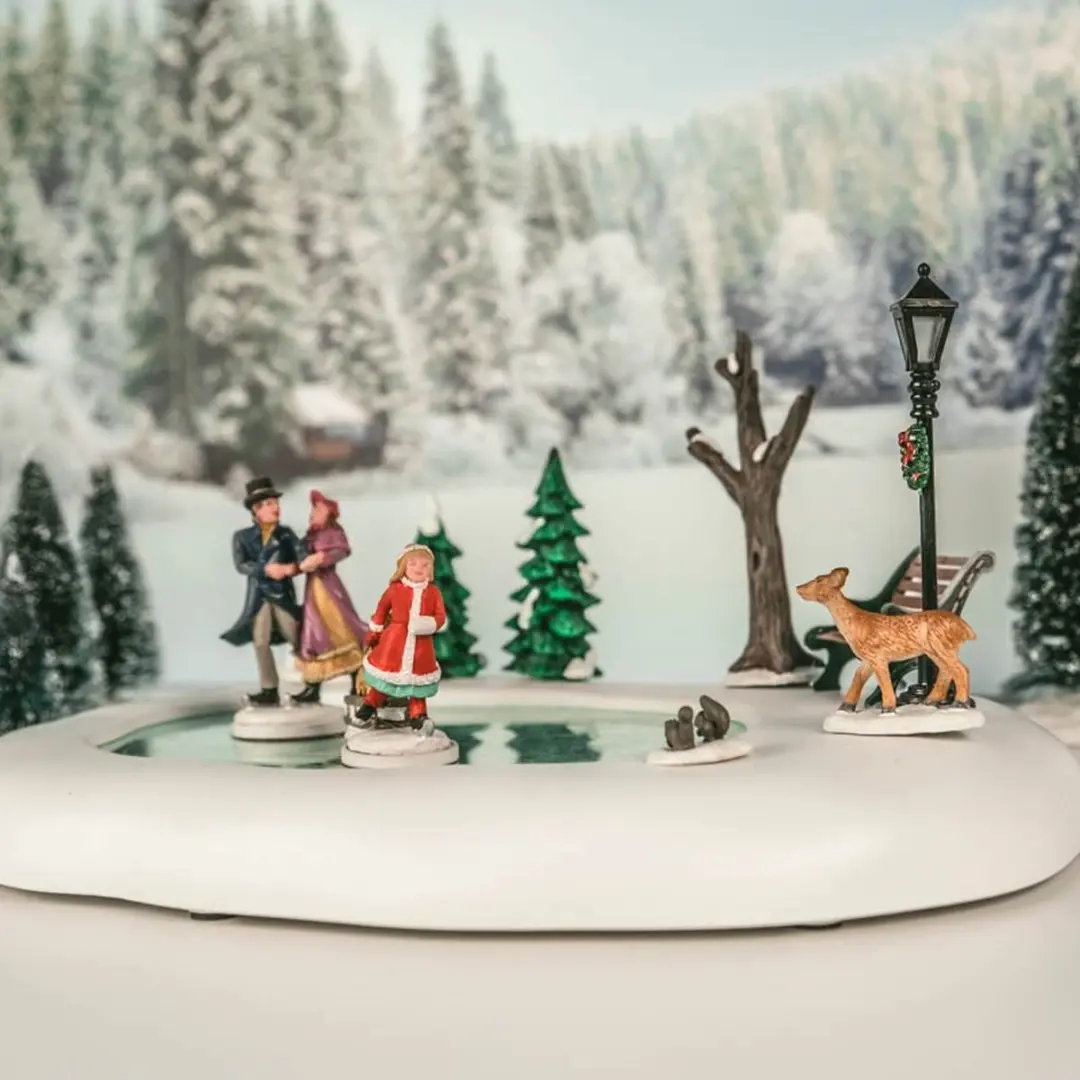 Lemax Victorian Skaters Kersthuisjes & Kerstdorpen - 4.5V