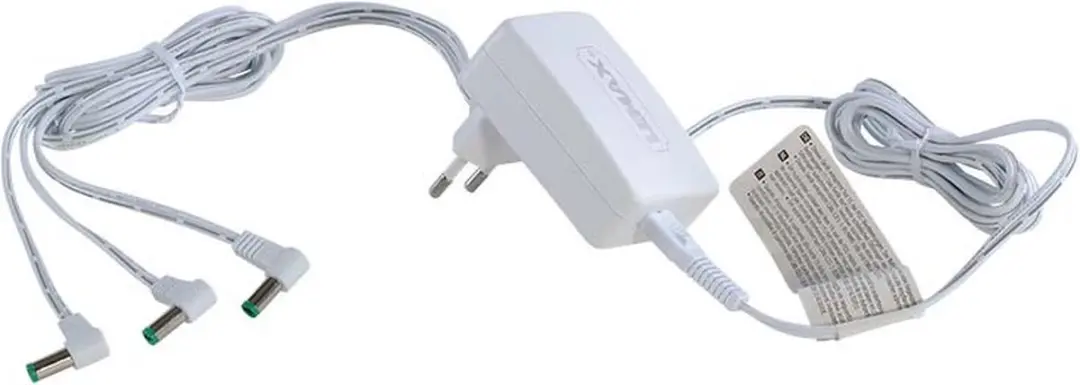 Lemax Power Adapter 4,5V - 3 Output - Wit