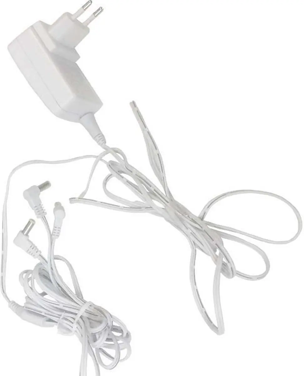 Lemax Power Adapter 4,5V - 3 Output - Wit