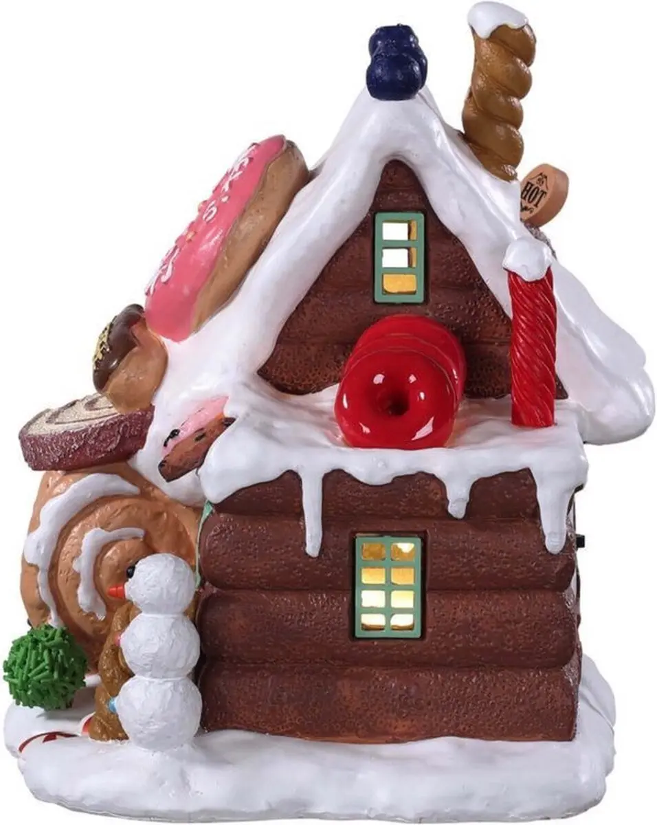 Lemax Dudley's Donut Shop Kersthuisje - 4.5V - afbeelding 3 van 4