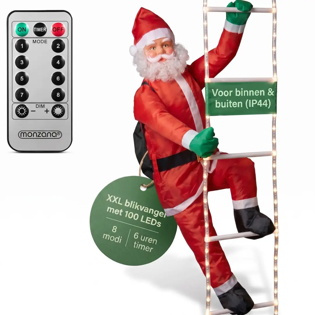 Monzana Kerstman LED 240cm