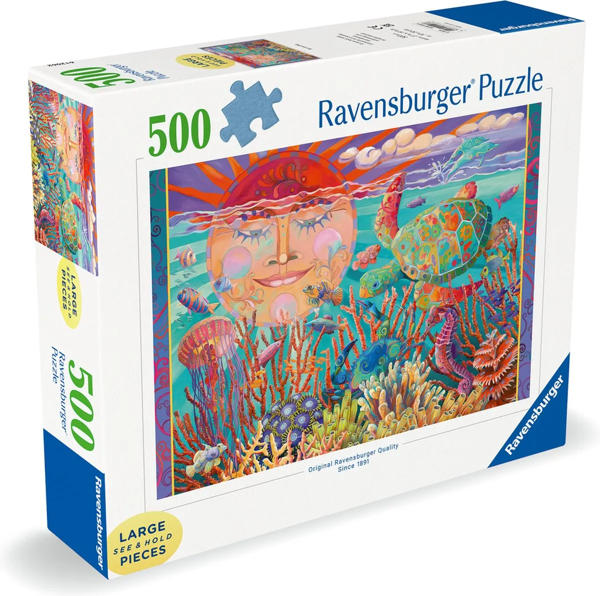 Ravensburger Sun and Sea Legpuzzel 500 Stuks