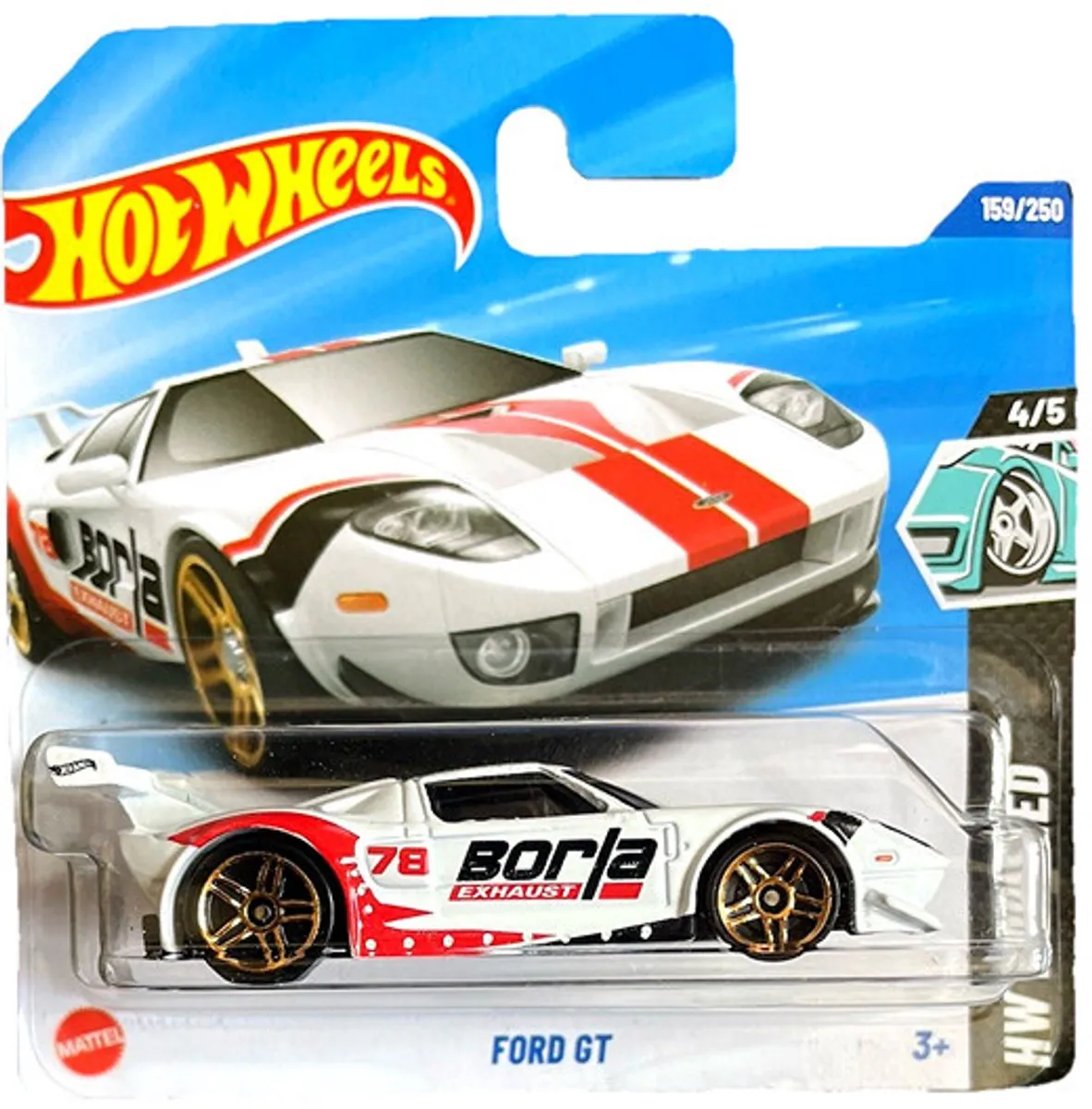 Hot Wheels Ford GT Borla 1:64
