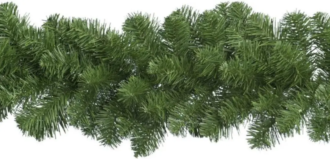 Decoris Everlands Guirlande Imperial 270x20cm - 180 Takken - Groen