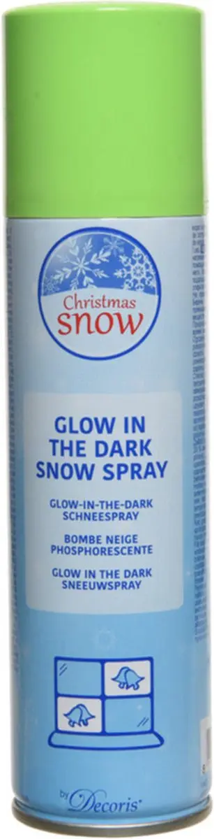 Sneeuwspray glow in the dark