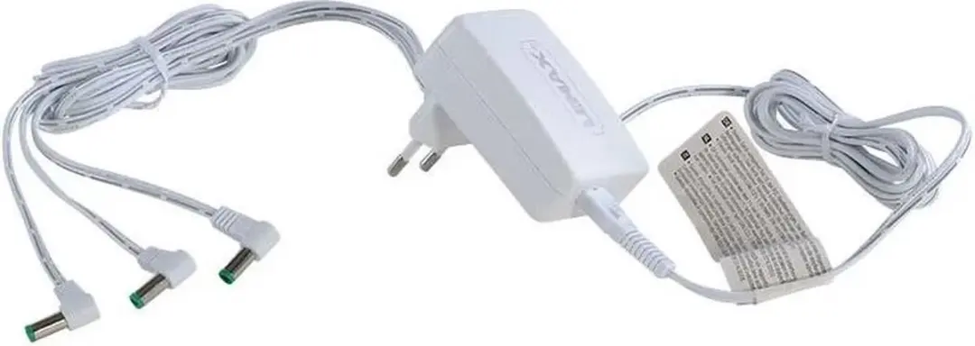 Lemax Power Adapter 4.5V 3-Output - Wit