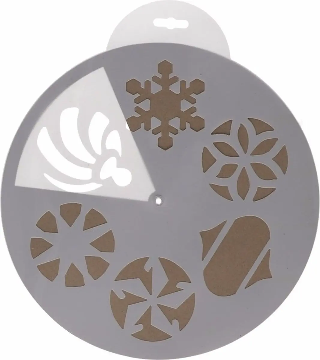 Decoris Kerst raamsjablonen
