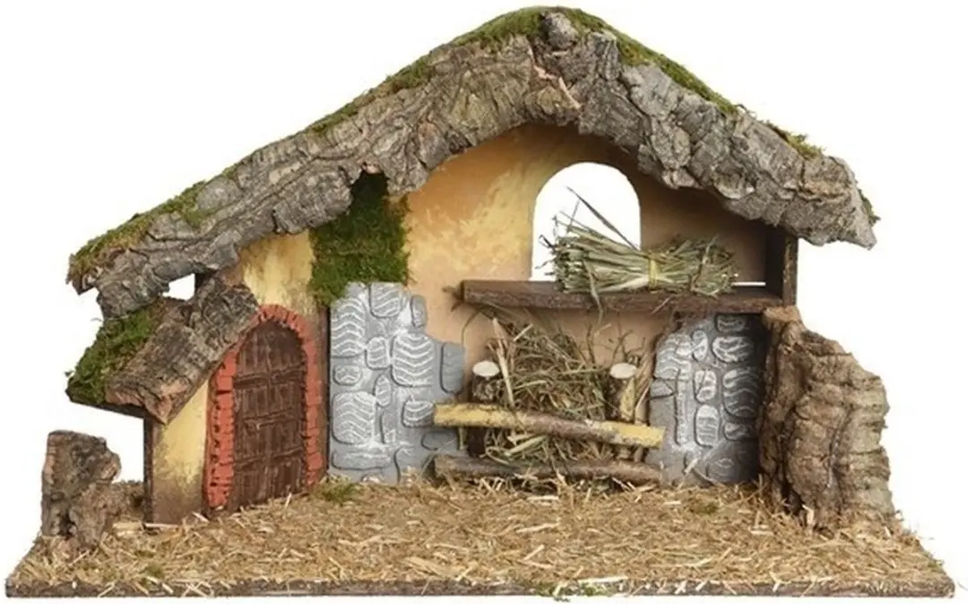 Decoris kerststal leeg