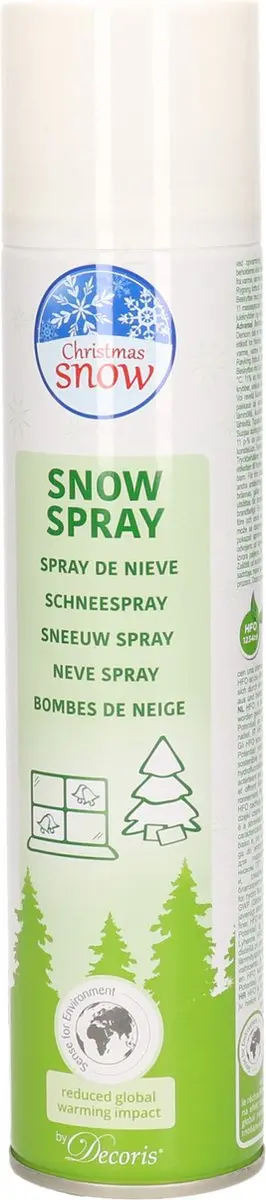 Decoris Milieuvriendelijke sneeuwspray