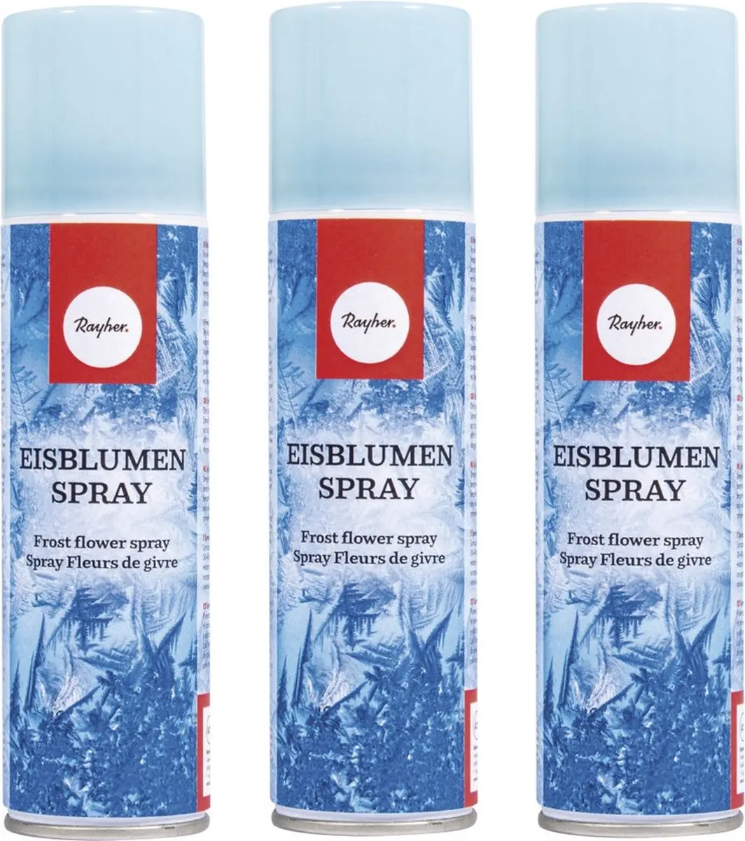 Rayher Hobby IJsbloemen sneeuwspray