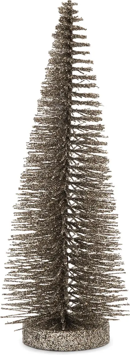 Riviera Maison Kerst Beeldje, Glitter kerstboom, Statue, Figur
