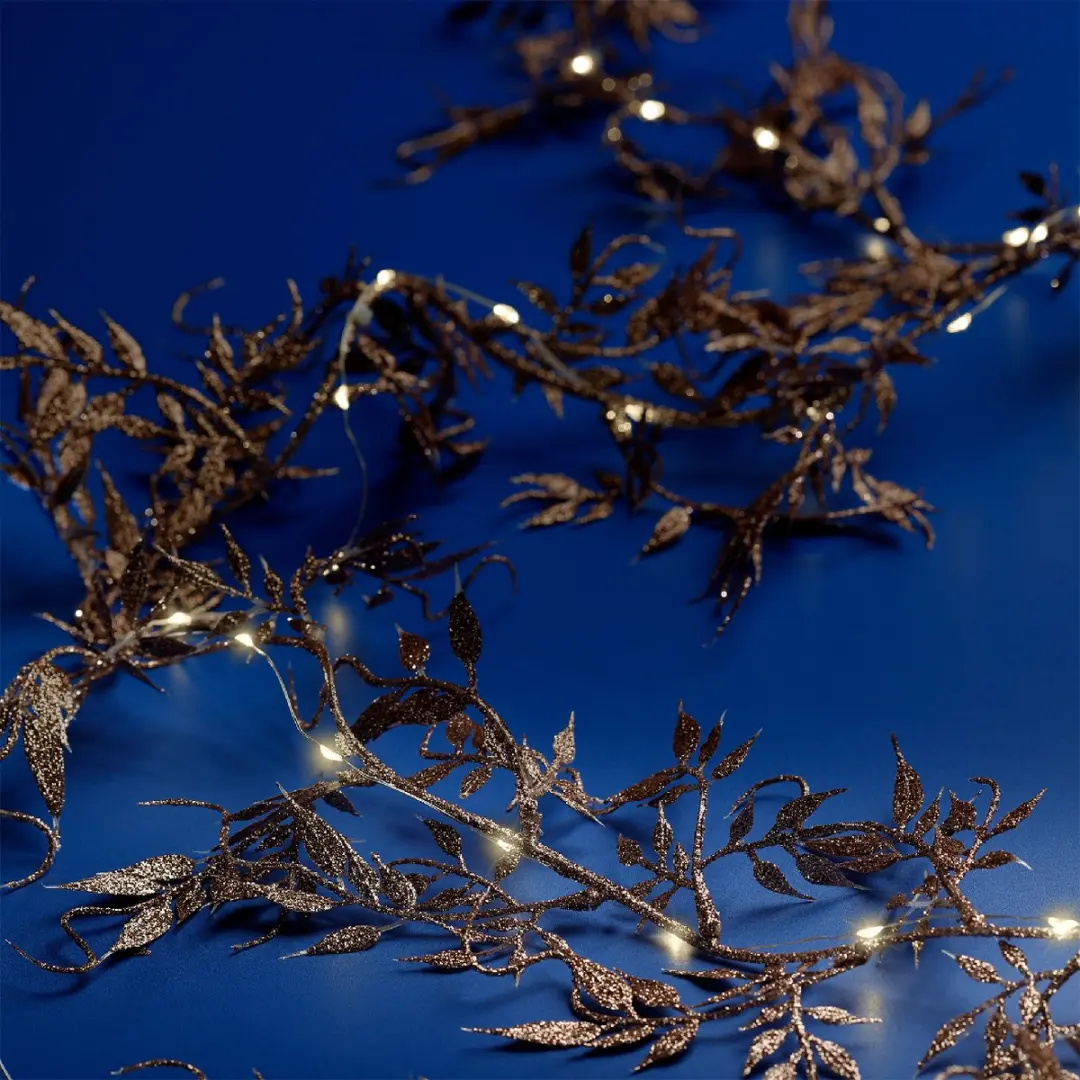 Micro LED guirlande brons