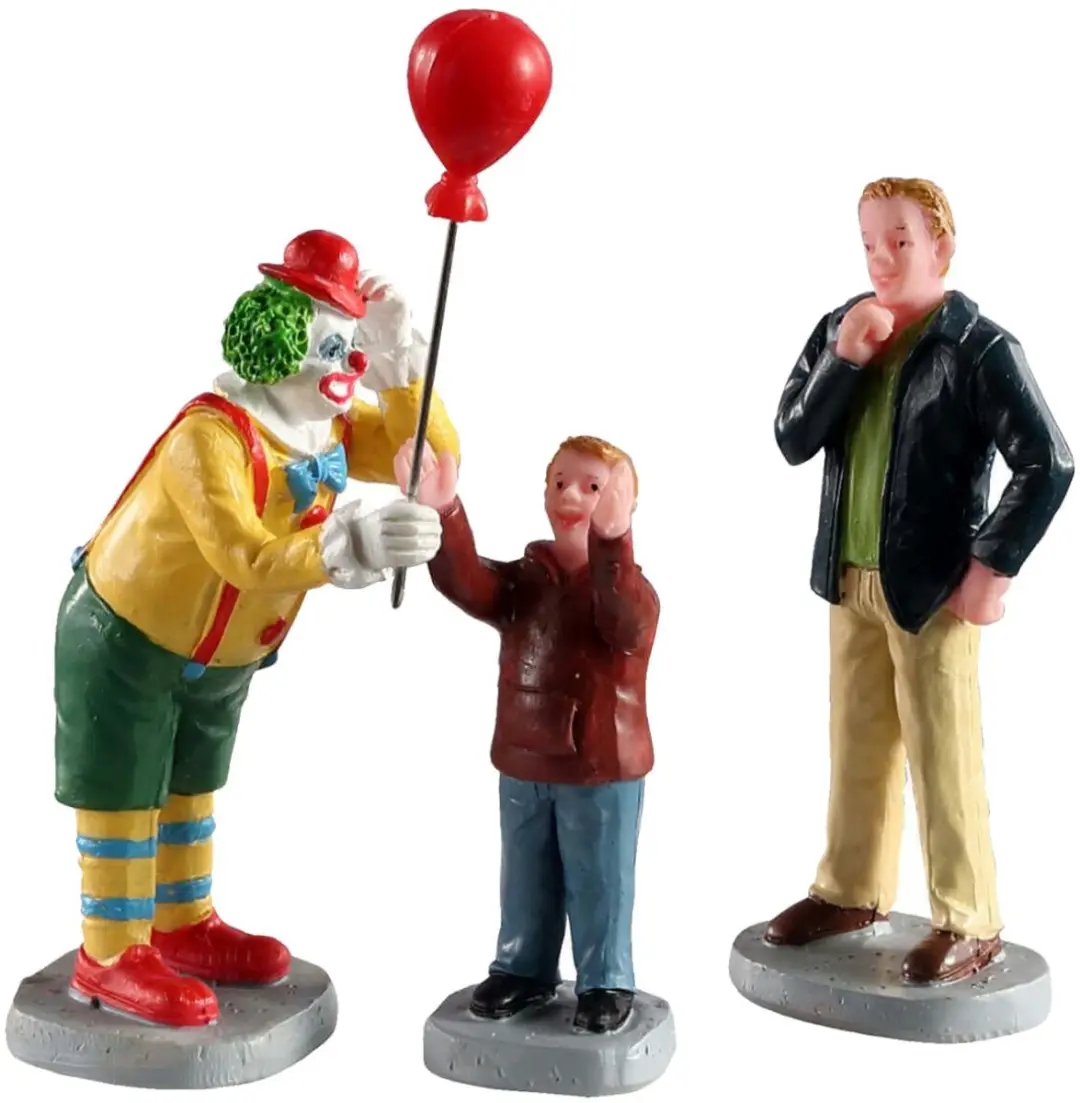 Lemax Friendly Clown Kersthuisjes Set