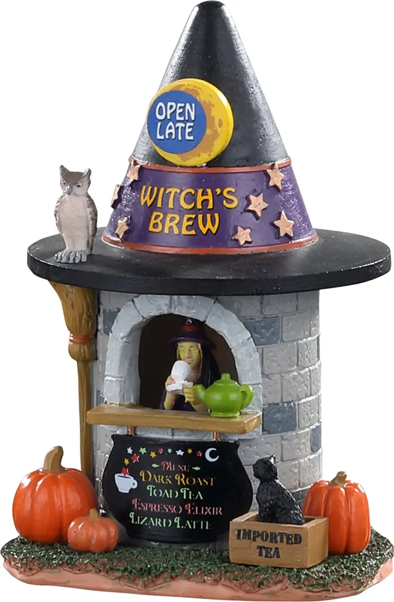 Lemax Witch's Brew Coffee Kersthuisje
