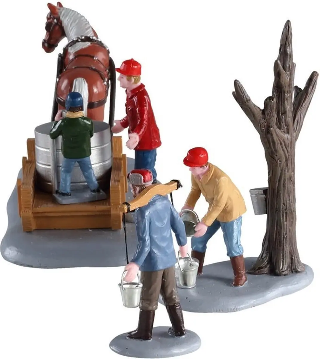 Lemax Maple Syrup Season Set - 3 Stuks - Mix - afbeelding 2 van 4