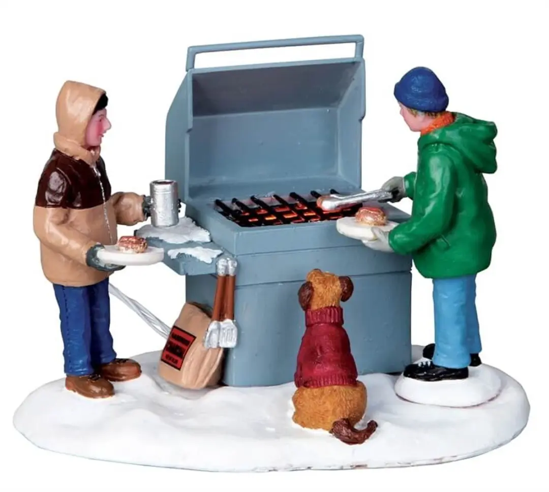 Lemax Grillin' & Chillin' Kersthuisjes & Kerstdorpen - 4,5V