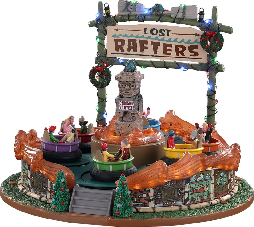 Lemax Lost Rafters Verlichte Attractie