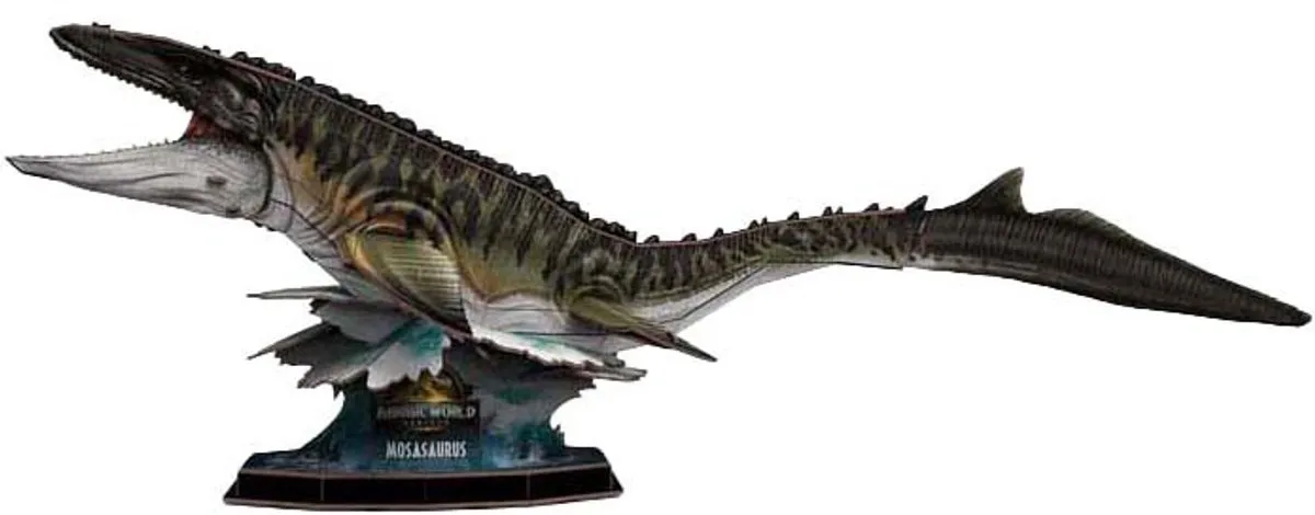 Revell Jurassic World Rebirth Mosasaurus 3D Puzzel - 383 Stukjes - Multi