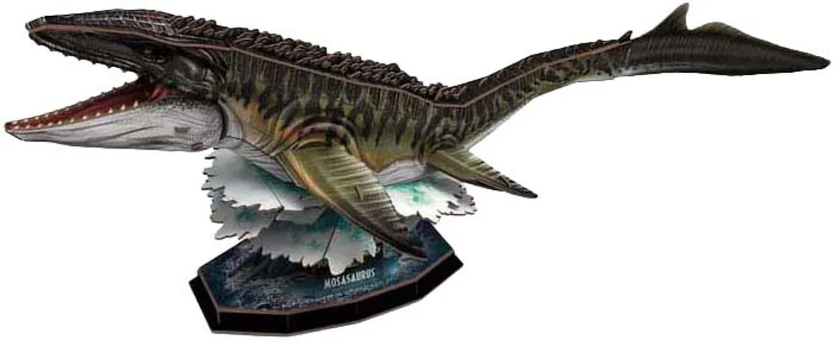 Revell Jurassic World Rebirth Mosasaurus 3D Puzzel - 383 Stukjes - Multi